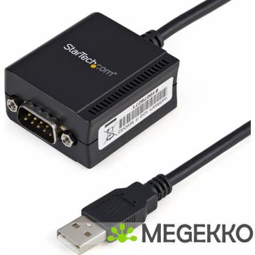 StarTech.com 1-poort FTDI USB naar RS232 Serile Adapter, Verzenden, Nieuw