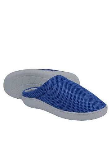 2dekans | Happy Shoes Gel Slippers Blauw Maat - 37/38, Happy Shoes, Blauw, Ophalen of Verzenden, Zo goed als nieuw