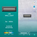 LED Tuinverlichting - Wandlamp Sfeerverlichting - Brinton, Kunststof, Nieuw, Ophalen of Verzenden, Hanglamp