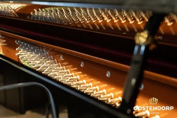 Bösendorfer 130 PE messing piano - 9305-38456, Muziek en Instrumenten, Piano's, Zo goed als nieuw, Zwart, Piano