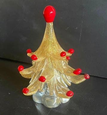 Archimede Seguso - Kerstbeeldje Archimede Seguso / Murano -