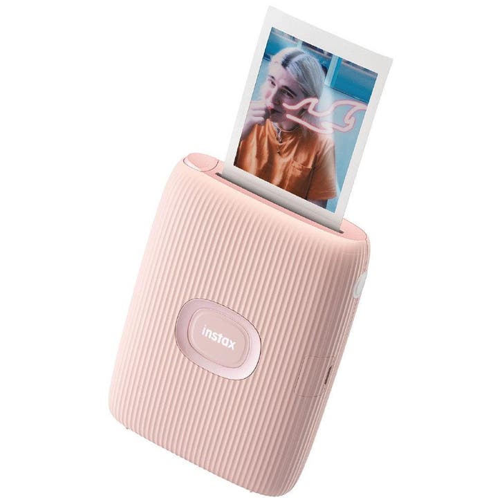 Fujifilm Instax Mini Link 2 - Roze (Soft Pink), Audio, Tv en Foto, Fotocamera's Analoog, Zo goed als nieuw, Verzenden