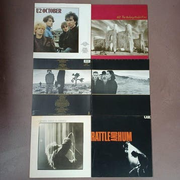 U2 - 5 Original Classics - LP albums (meerdere items) - 1981, Cd's en Dvd's, Vinyl Singles, Nieuw in verpakking