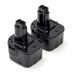 Aanbieding: 2x DeWalt 12V XRP /  DE9074, 123accu huismerk, Doe-het-zelf en Verbouw, Gereedschap | Machine-onderdelen en Toebehoren