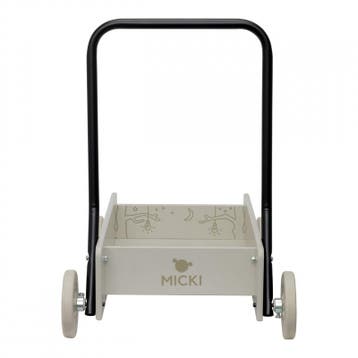 Micki Houten loopwagen (blank/beige) (Poppenhuizen), Ophalen of Verzenden, Nieuw