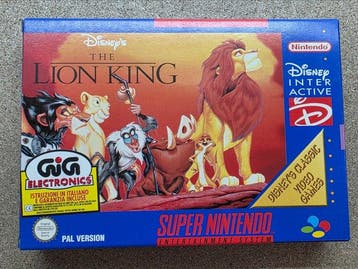 Nintendo - Snes - BRAND NEW OLD STOCK - THE LION KING- PAL, Nieuw