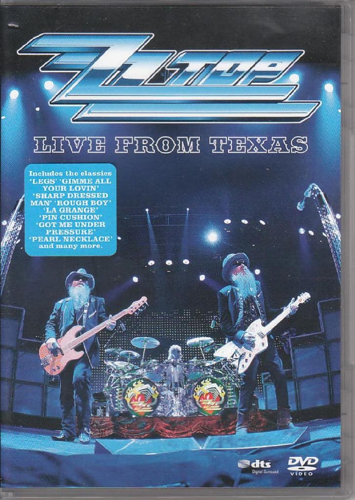dvd - ZZ Top - Live From Texas, Cd's en Dvd's, Dvd's | Overige Dvd's, Zo goed als nieuw, Verzenden