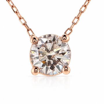 Zonder minimumprijs - Ketting met hanger - 14 karaat