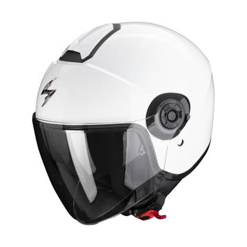 Scorpion Exo-City II Solid Wit Jet Helmet, Motoren, Kleding | Motorhelmen, Jethelm, XXL, Nieuw met kaartje, Overige merken