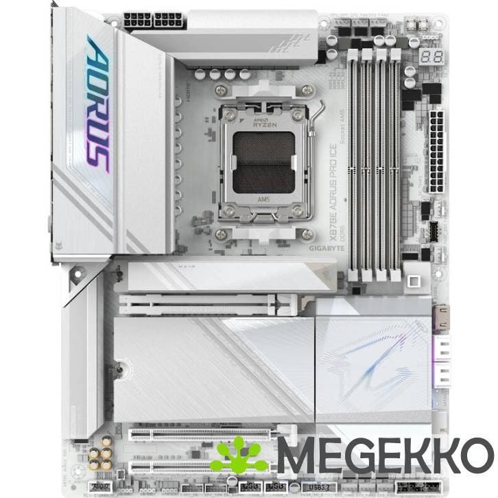 Gigabyte X870E AORUS PRO ICE, Computers en Software, Moederborden, Nieuw, Verzenden