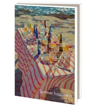 Kaartenmapje met env, groot: Summer happiness, Juane Xue, Ophalen of Verzenden, Gelopen