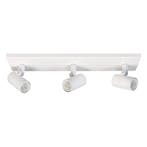 Opbouwspot Piccolo | Wit | GU10 | 3-voudig | 40cm, Ophalen of Verzenden, Nieuw, Plafondspot of Wandspot, Led