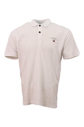 Napapijri Polo in maat M Wit, Verzenden, Gedragen, Wit, Napapijri