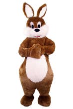 Mascotte Kostuum Konijn Bruin Groot S M L XL Paashaas Pak Pl, Kleding | Heren, Carnavalskleding en Feestkleding, Carnaval, Nieuw