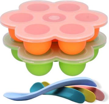 HI NATURE™ bewaarbakjes set Baby bakjes met 4 stuks, Ophalen of Verzenden, Nieuw