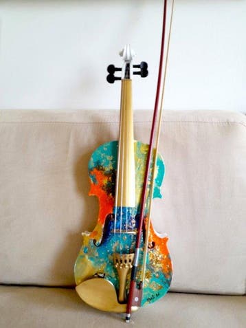 Jan Marti - Violin pop V141, Antiek en Kunst