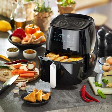 Airfryer aiza 4,3 l - zwart, Verzenden, Nieuw