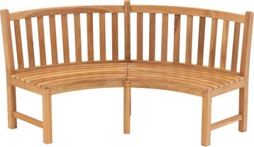 Ronde Tuinbank - Teak - Rond 200cm, Tuin en Terras, Tuinsets en Loungesets, Verzenden, Nieuw