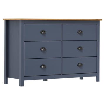 Grenenhouten Dressoir 6 Lades | Laatste Stuk!, 100 tot 150 cm, Ophalen of Verzenden, Met lade(s), Grenenhout