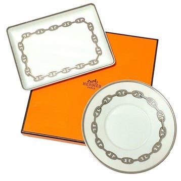 Hermès - Bord - Chaine dAncre - Porselein