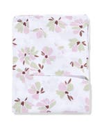HEMA Tafelkleed 140x240cm katoen bloemen roze-groen, Verzenden, Nieuw, Roze
