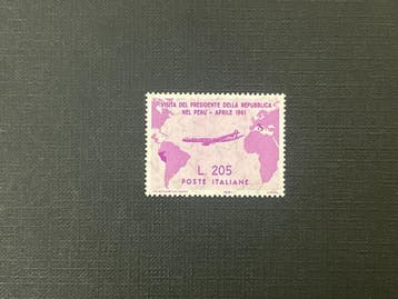Italië 1961 - Italiaanse Republiek: L. 205 Gronchi Rosa, Gestempeld