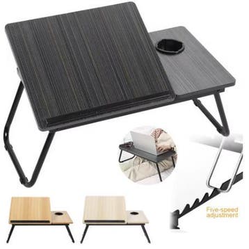 Verstelbare bedtafel met bekerhouder – opvouwbaar, Verzenden, Nieuw