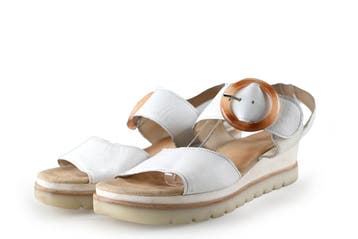Gabor Sandalen in maat 40½ Wit, Kleding | Dames, Schoenen, Verzenden, Wit, Gabor, Sandalen of Muiltjes