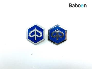 Embleem Piaggio | Vespa MP3 400 LT 2007-2010 set, Verzenden, Gebruikt