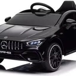 Kinderauto MB CLA45S AMG Zwart 2e Kans - Afhalen in Boxmeer, Ophalen, Zo goed als nieuw