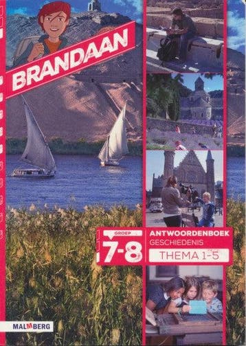Brandaan versie 2 Antwoordenboek Thema 1-5 groep 7 en 8, Verzenden, Nieuw