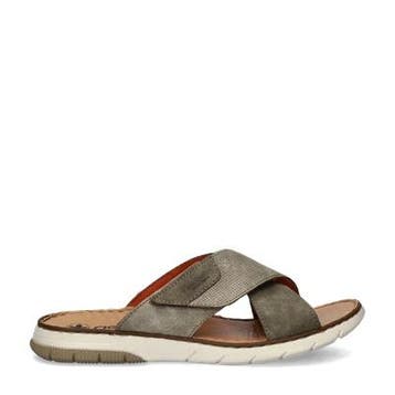 Rieker slippers voor heren in het Taupe, Slippers, Overige kleuren, Verzenden, Nieuw