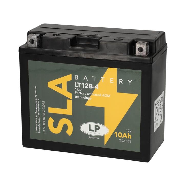 Landport (LP) SLA LT12B-4 Motor accu 12 volt 10,0 ah (51201, Motoren, Onderdelen | Overige, Nieuw, Ophalen of Verzenden