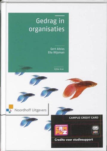 Gedrag in organisaties, 9789001766672, Boeken, Verzenden, Zo goed als nieuw, HBO