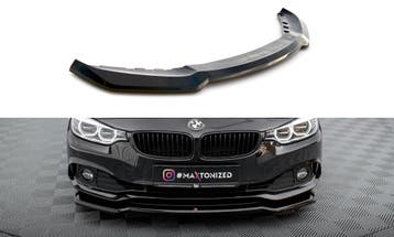 Voorspoiler V.1 BMW 4 Gran Coupe F36 2014 - 2017 Maxton, Ophalen of Verzenden, Nieuw