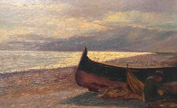Agostino Bosia (1886-1962) - Paesaggio marino, Antiek en Kunst