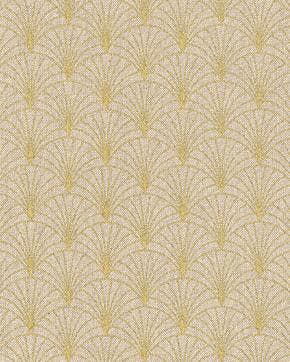 Linnenlook Half Panama Art Deco Goud, Nieuw