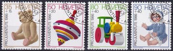 Zwitserland - 1986 - Pro Juventute - Gestempeld, Postzegels en Munten, Postzegels | Europa | Zwitserland, Verzenden, Gestempeld
