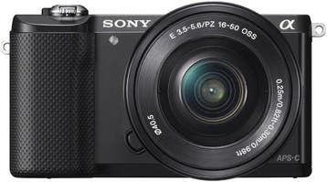 Sony a5000 Systeemcamera + 16-50mm F/3.5-5.6 OSS - Zwart, Verzenden, Zo goed als nieuw