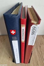 Liechtenstein & Zwitserland - Complete collectie gestempeld, Postzegels en Munten, Gestempeld