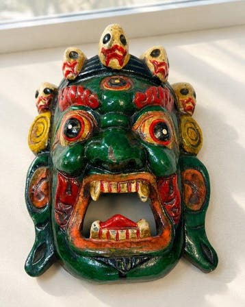 Mask - Nepal - 1980-1990 - Mahakala beschermmasker