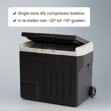 2dekans | Auronic Elektrische Koelbox - Compressor - 40L -, Ophalen of Verzenden, Zo goed als nieuw
