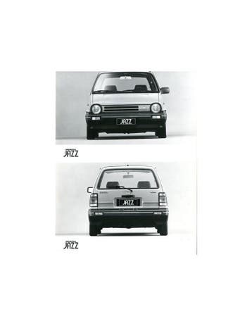 1985 HONDA JAZZ PERSFOTO, Nieuw, Honda, Author