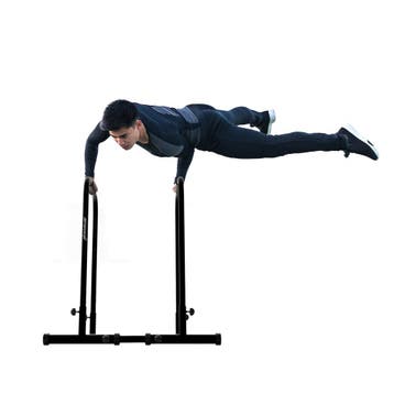 Dip Bars - In Hoogte Verstelbaar - Zwart, Sport en Fitness, Verzenden, Nieuw
