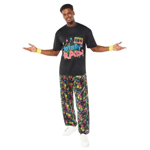 Totally Rad 80s Retro Kostuum Heren, Kleding | Heren, Carnavalskleding en Feestkleding, Nieuw, Ophalen of Verzenden