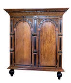 Kast - Utrechtse Toogkast - eikenhout en ebben