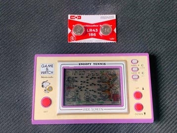 Nintendo - Game & Watch - Wide Screen - Snoopy Tennis -, Nieuw