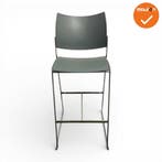 Barkruk - Casala Curvy - Grijs - zithoogte 77cm (Krukken), Werkplek, Ophalen of Verzenden, Gebruikt, Overige typen