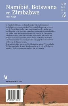 Namibië, Botswana en Zimbabwe / Dominicus landengids, Boeken, Reisgidsen, Verzenden, Zo goed als nieuw, Bas Vlugt