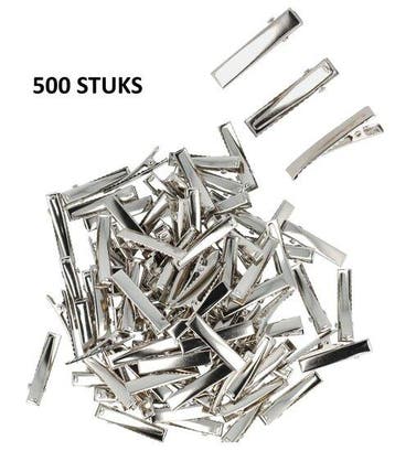DIY Haarspeld Recht 3,5 cm – Metalen Alligatorspeldjes –, Nieuw